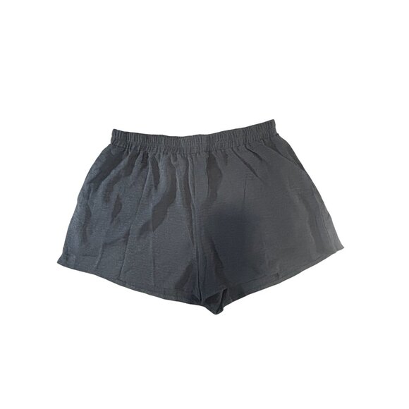 Shein Curve Black Elastic Waist Womens Shorts OXL 100% Polyester - Picture 1 of 8